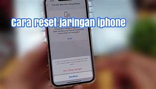 Cara Reset Jaringan Iphone Bahasa Inggris