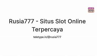 Rusia777 Situs Judi Slot Online